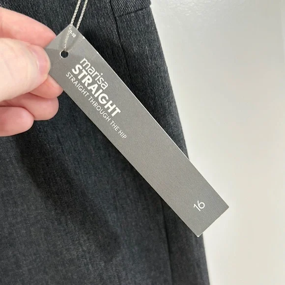 NWT LOFT size 16 Pants Marisa Straight Leg Perfect Condition FAST shopping - Picture 2 of 8